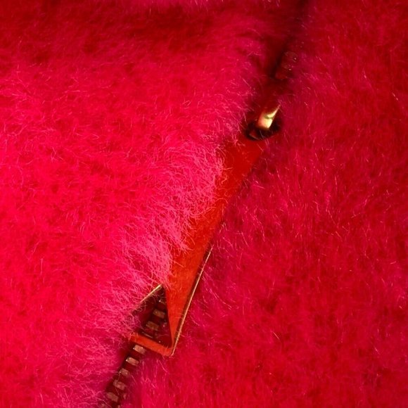 Authenticity Guarantee BOTTEGA VENETA mini the jodifer Hand Bag Faux fur pi - Picture 9 of 12